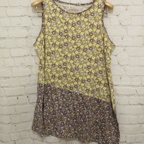 LOGO by Lori Goldstein Tops - Logo Asymmetrical Tank